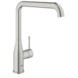 Grohe Colours Keukenkraan Essence New RVS met L-uitloop