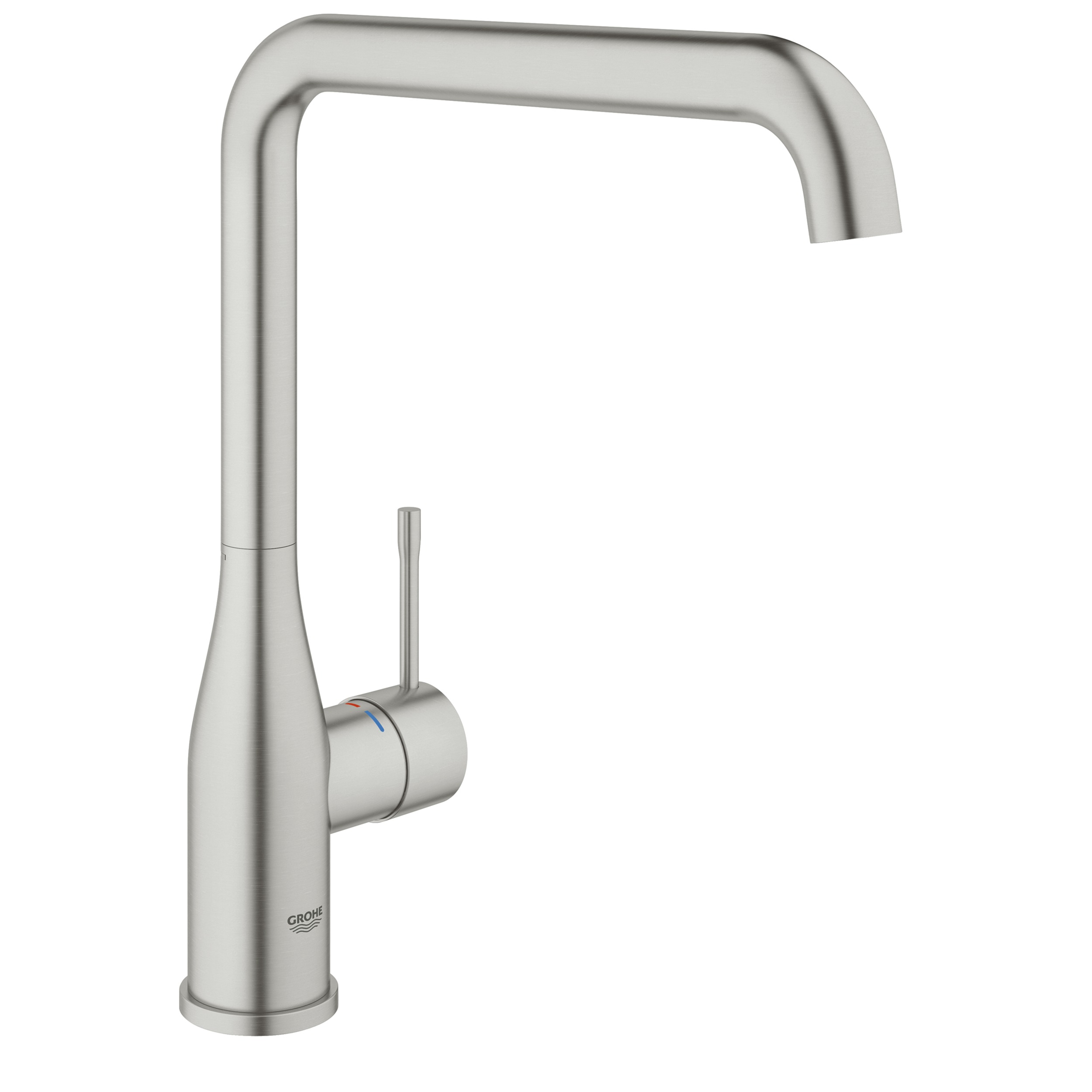 Grohe Colours Keukenkraan Essence New Rvs Met L Uitloop grohe kopen in de aanbieding