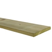 Tuinplank grenenhout geschaafd ca. 1,6 x 14 cm, lengte ca. 240 cm