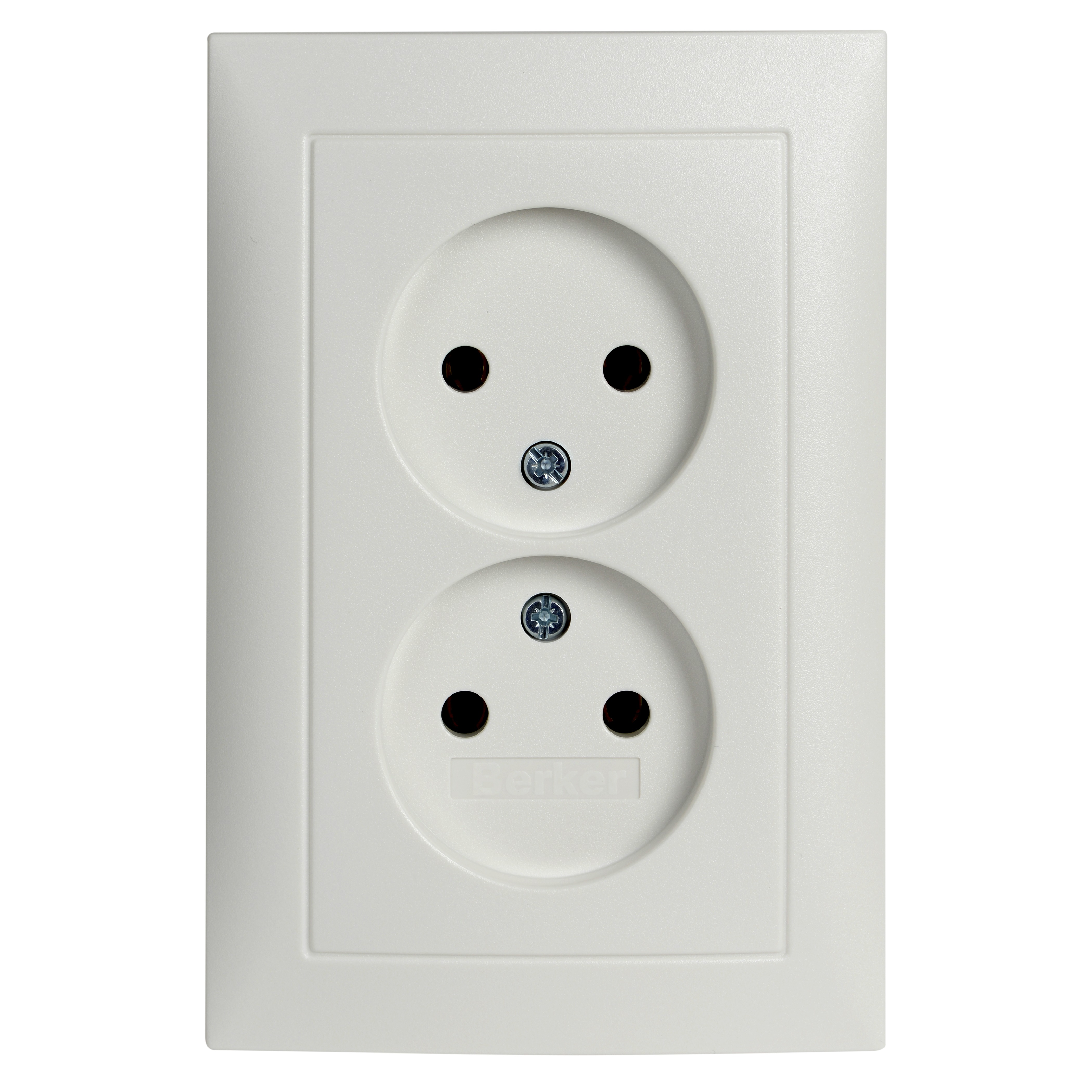 Berker B7 Stopcontact Dubbel Wit berker kopen in de aanbieding