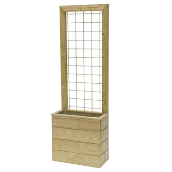 Bloembak met trellis 180x60x35 cm kopen? | Karwei