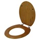 Plieger Classic wc bril hout eiken