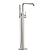 Grohe Colours Vrijstaande Badkraan Essence New RVS met Handdouche