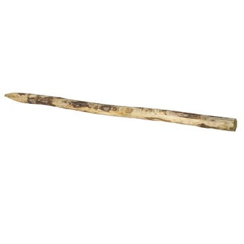 Tuinpaal rond kastanjehout Ø 6-8 cm, lengte ca. 180 cm