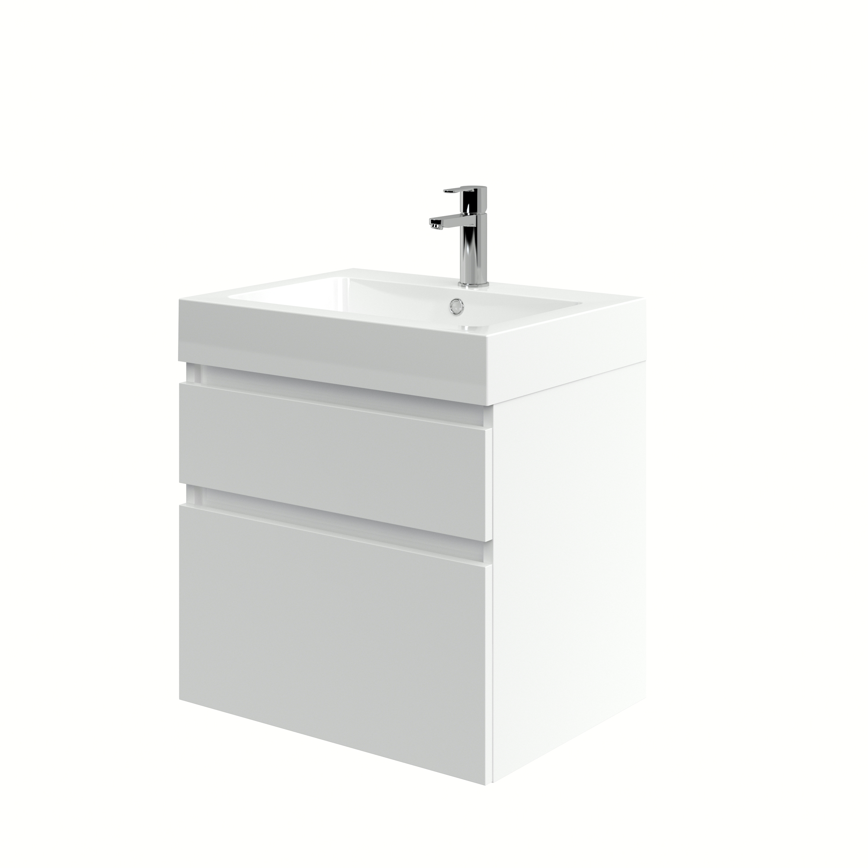 Bruynzeel Monta Badkamermeubel 60 Cm Hoogglans Wit bruynzeel kopen in de aanbieding