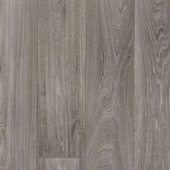 Kleurstaal vinyl vloer Gourdon rechte stroken zwart/grijs eiken houtlook