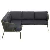 Karwei Loungeset Kopenhagen Legergroen Metaal