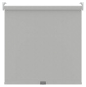 KARWEI rolgordijn met greepbediening verduisterend lichtgrijs (kleurnr. 5733) 60x190 cm (bxh)