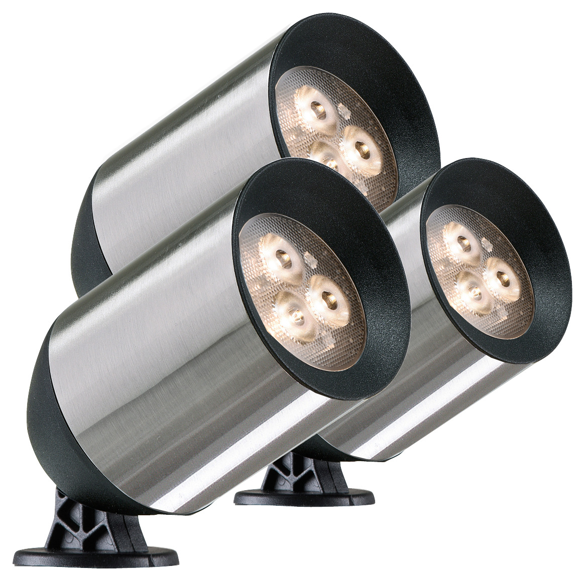 Ludeco Tuinspot Fenor 12V Startersset Rvs 3 Stuks ludeco kopen in de aanbieding