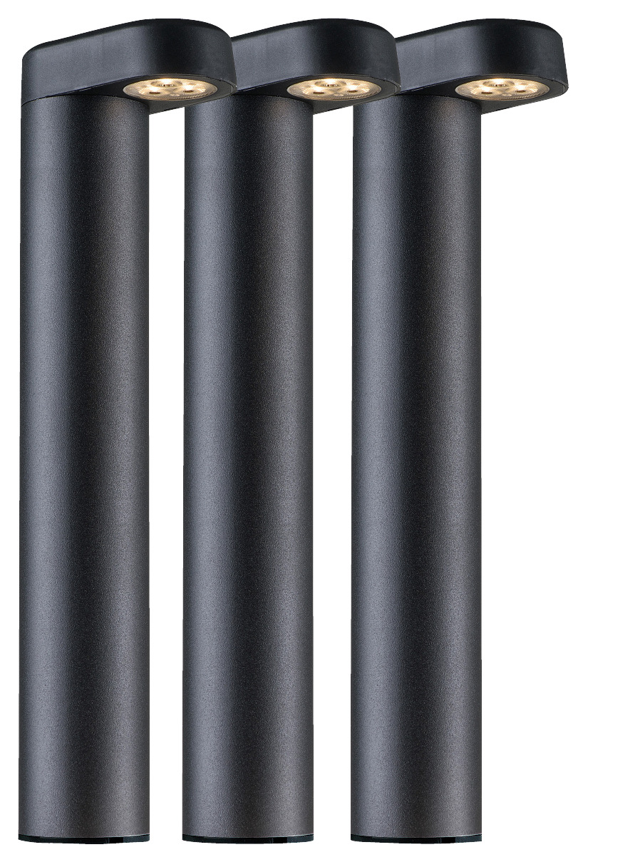 Ludeco Tuinpaal Oskar 12V Startersset Zwart 3 Stuks ludeco kopen in de aanbieding