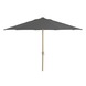 Parasol Lima Zwart Houtlook Ø300 cm