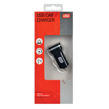 Carpoint autolader 1 USB 12V/24V