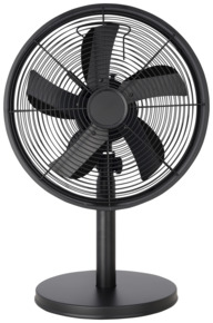 Handson tafelventilator Siena 54 cm zwart