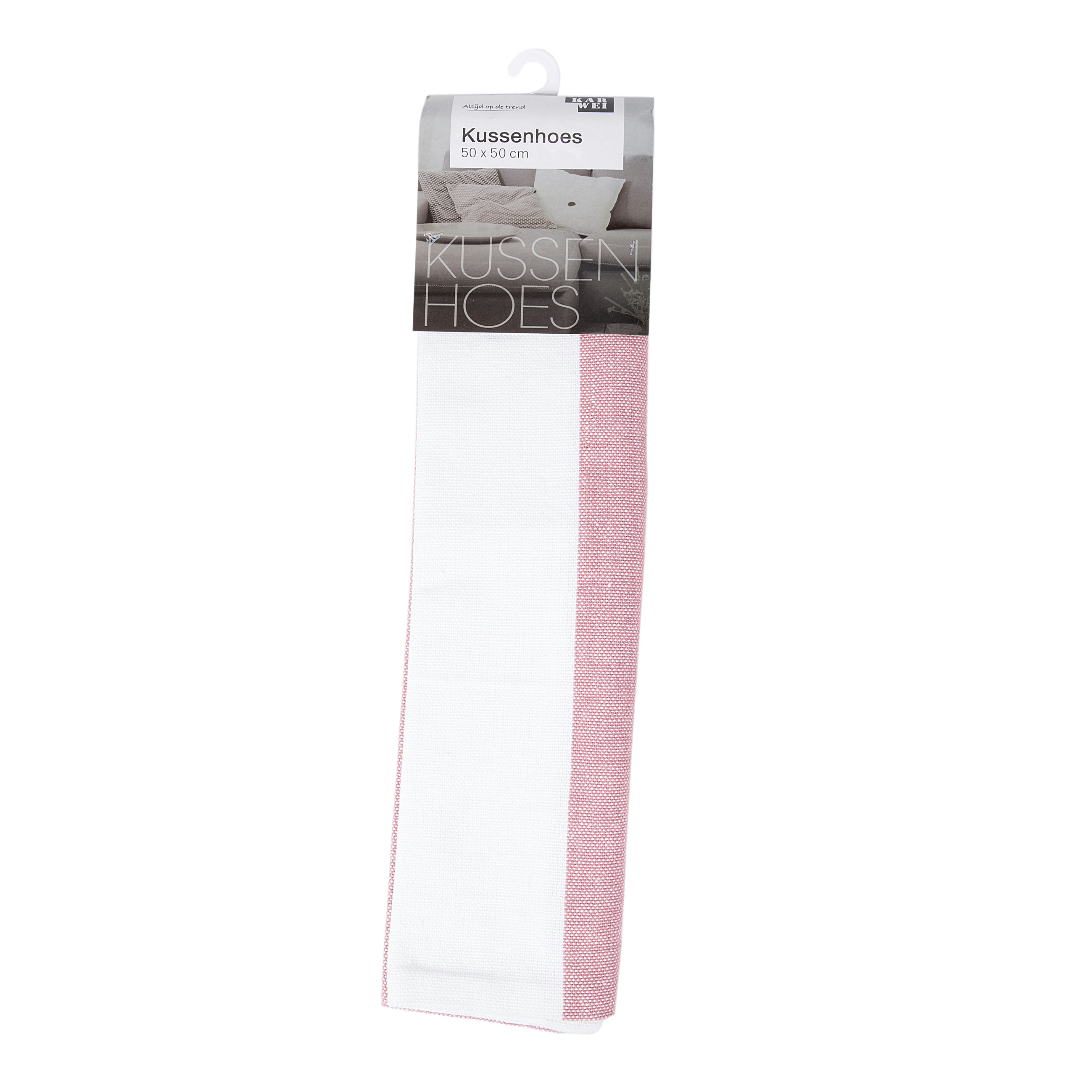 Hoes Twin 50X50 Pastel Peach huismerk kopen in de aanbieding