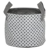 Sealskin Diamonds mandje textiel grijs