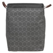 Sealskin Geometric wasmand textiel grijs 60 L
