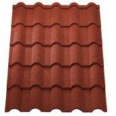 Aquaplan Aqua-pan Gallo dakpannenplaat metaal rood 1 m²