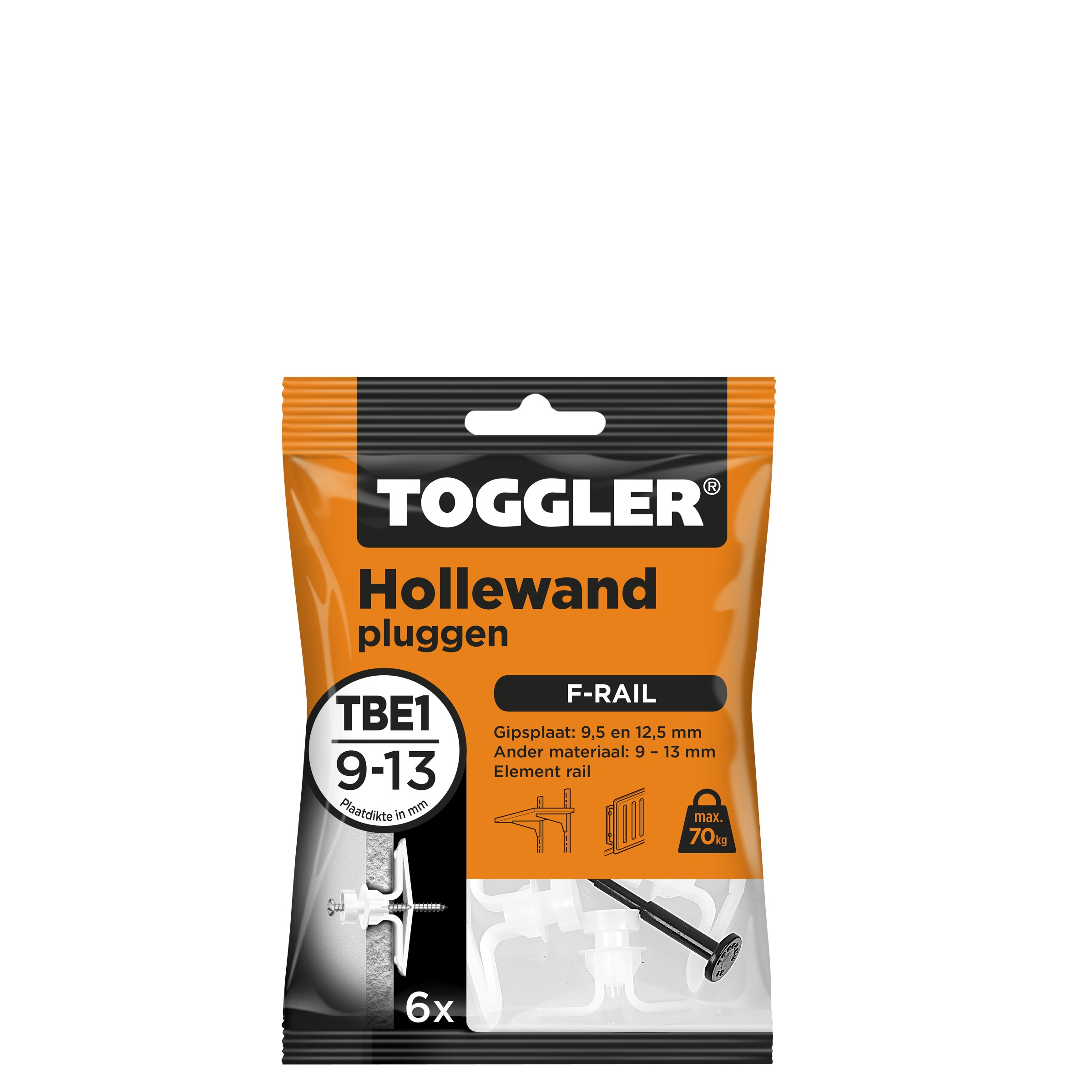 Toggler Hollewandplug Tbe 6 Stuks toggler kopen in de aanbieding