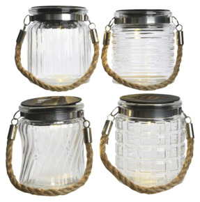 Tafellamp LED solar weckpot 1st.
