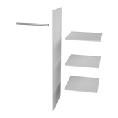 WOOOD interieurpakket 2-deurs kast Connect wit