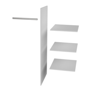 WOOOD interieurpakket 2-deurs kast Connect wit