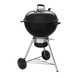 Weber houtskool barbecue Master-touch metaal zwart 107x60x71 cm