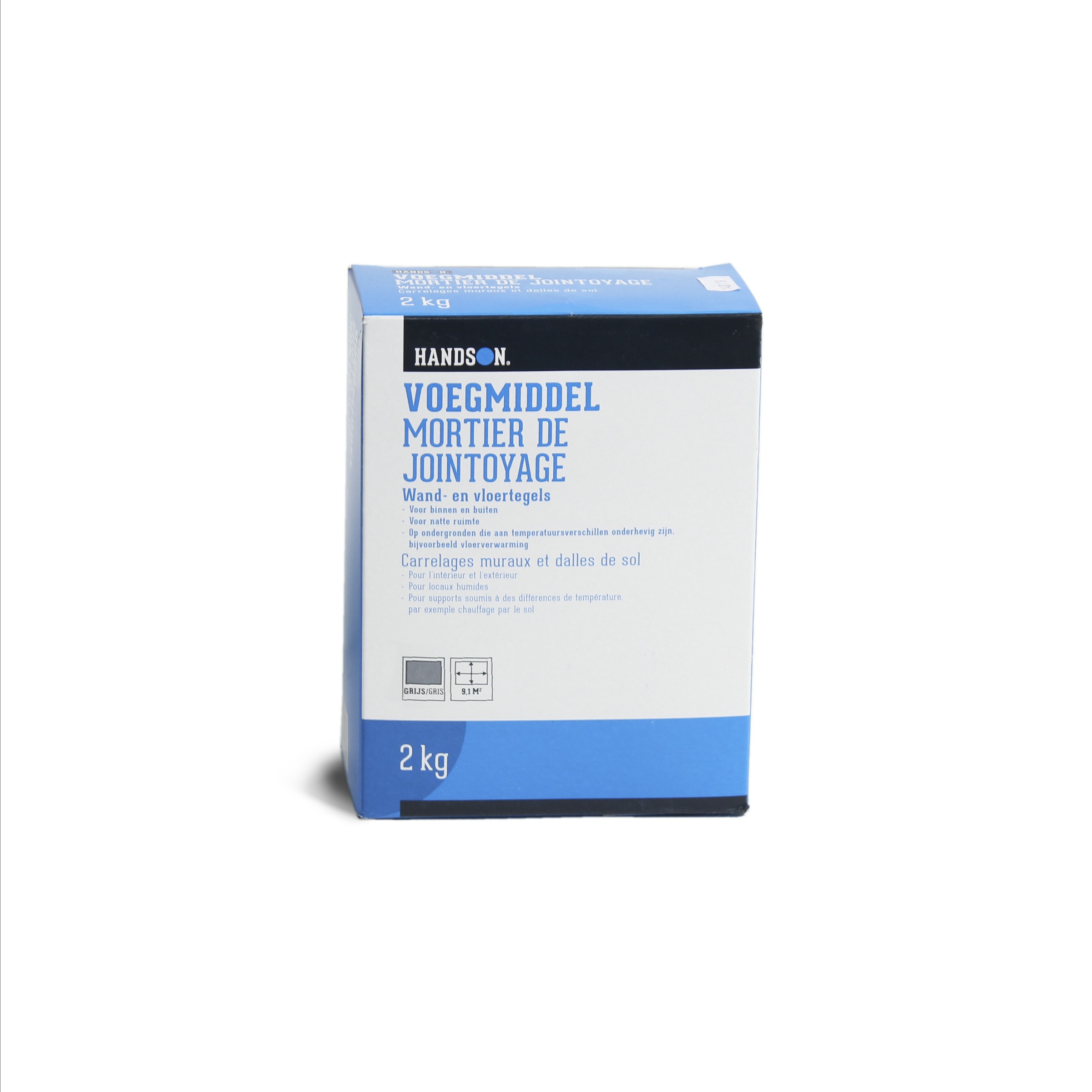 Handson Flexibele Voegmortel Grijs 2Kg handson kopen in de aanbieding