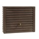Regenton Woody donkerbruin 350L + kraantje en vulautomaat