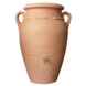 Regenton Amfoor antiek terracotta 360L + kraantje en vulautomaat