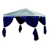 Handson regenkap partytent Corfu transparant 3 x 3 m
