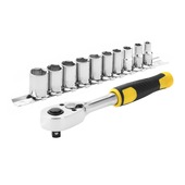 Stanley dopsleutelset 1/4" 11 Delig
