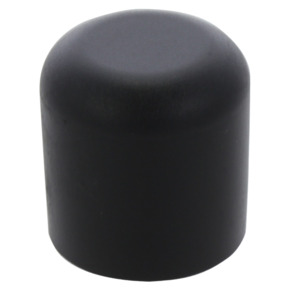 Handson meubeldop rond zwart 19 mm 4 stuks