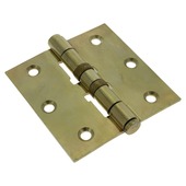 KARWEI Kogellagerscharnier 75x75 mm vermessingd