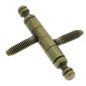 KARWEI Inboorpaumelle 80 mm brons gelakt - 2 stuks