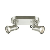 KARWEI spot Mic mat chroom 2-lichts