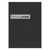 Behangstaal vliesbehang krijtbord zwart (dessin 107005)