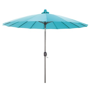Shanghai parasol blauw