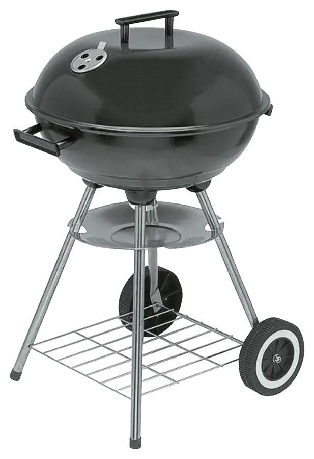 Handson kogelbarbecue houtskool BBQ metaal zwart Ø 43 cm