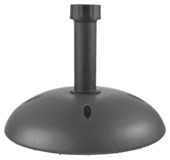 Handson parasolvoet kunststof 25 kg zwart rond