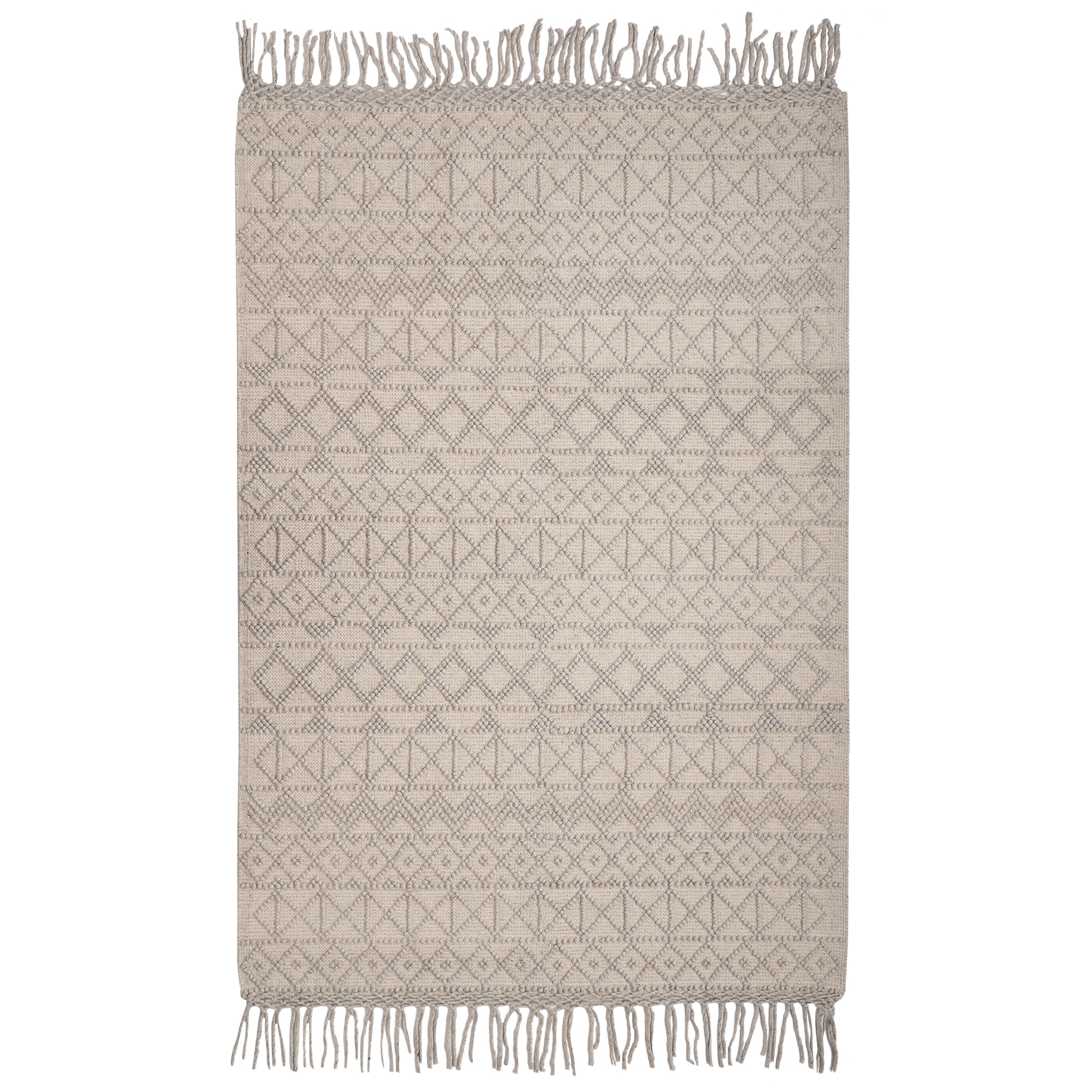 Vloerkleed Madras Zilver 160X230 huismerk kopen in de aanbieding