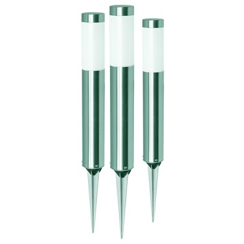Ranex Brilliare tuinverlichting rvs 3 stuks