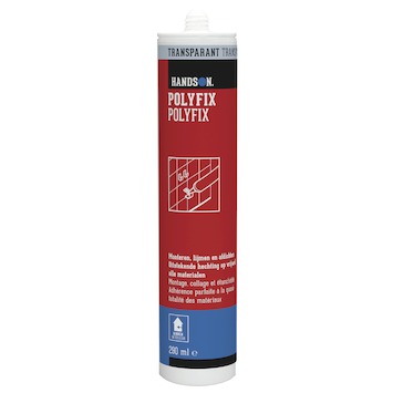 Handson polyfix transparant 290 ml