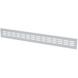 Sanivesk ventilatiestrip aluminium geanodiseerd 50x6 cm