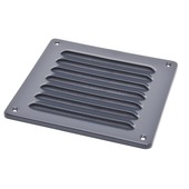 Sanivesk schoepenrooster aluminium antraciet 15,5x15,5 cm