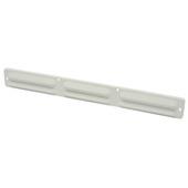 Sanivesk schoepenrooster aluminium wit 37x4 cm