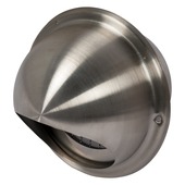 Sanivesk overdrukrooster bol RVS Ø100 mm