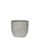 Cliff Pot Rond Beige H11XD12,5CM