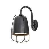 Konstsmide buitenlamp Perugia 38 cm mat zwart