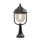 Konstsmide tuinsokkel Parma 54cm mat zwart