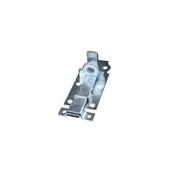 Hangslotschuif Vlak Verzinkt 100 mm